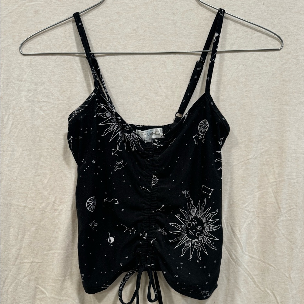 RILEY & JAMES zodiac constellations crop top